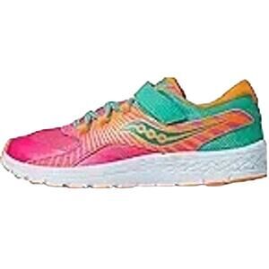 Saucony Kids Velocer A/C Sneaker Pink Turquoise Athletic Shoes 5.5W